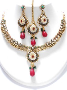 Polki Necklace Set